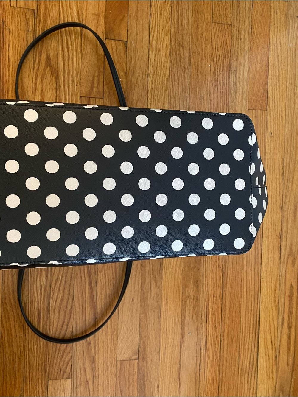 Kate Spade Polka Dot Black and White Tote Bag - Picture 6 of 7